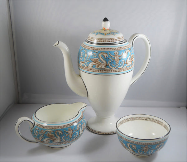 人気満点 美品✨ wedgwood Wedgwood florentine ターコイズ turquoise