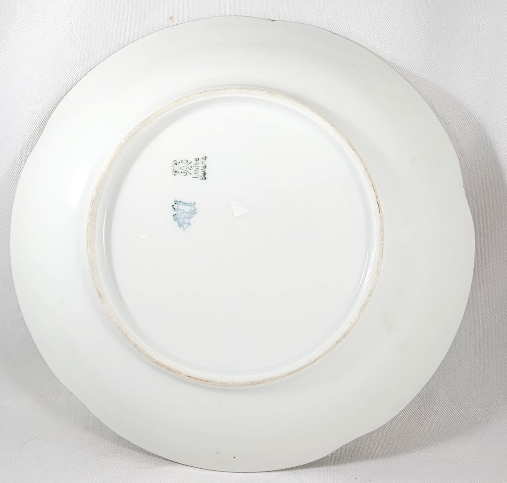 Vintage Jaeger Co Bavarian Porcelain Louise Plate Gooseberries Decoration