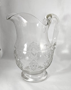 Antique Pressed Glass McKee & Brothers Milk Pitcher ca 1883 EAPG