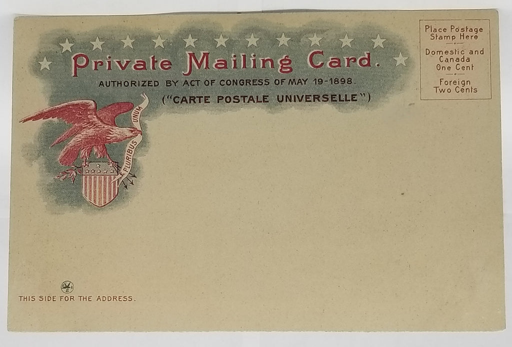 Patriotic Postcard Private Mailing Major André Benedict Arnold Revolutionary War Image