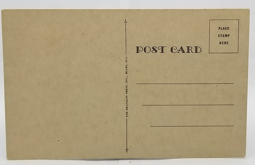 Patriotic Postcard United We Stand 1941 America & UK Flags and Hands