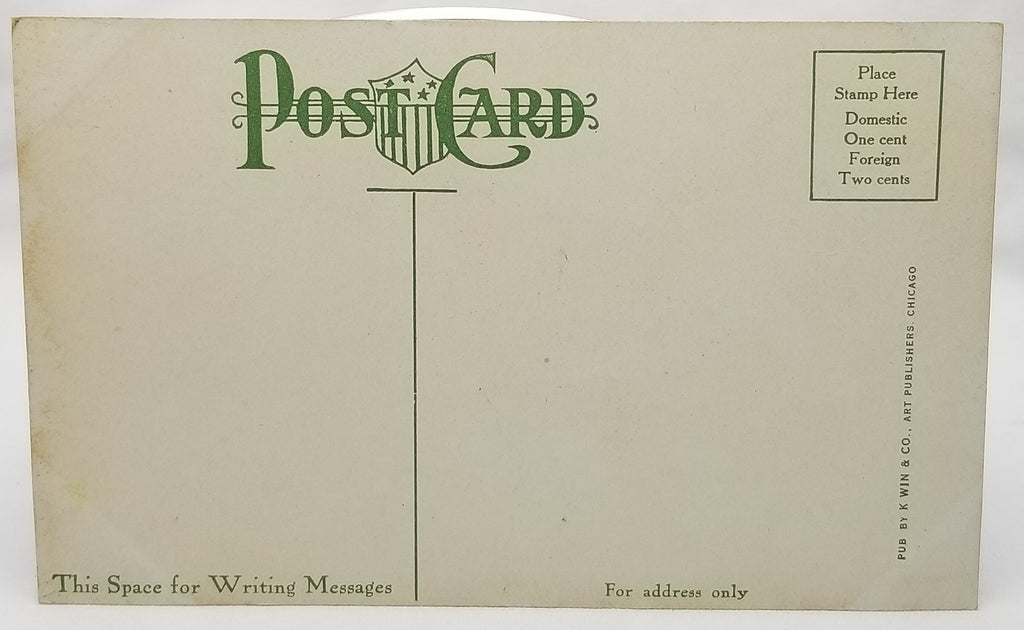 Greetings Postcard Best Wishes Maryland Yellow Throat Bird
