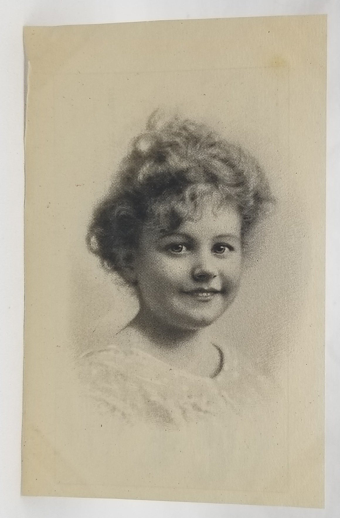 Advertising Trade Card Rumford Baking Powder Factory and Portrait