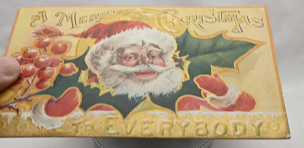 Christmas Postcard Jolly Santa St Nicholas Series 3