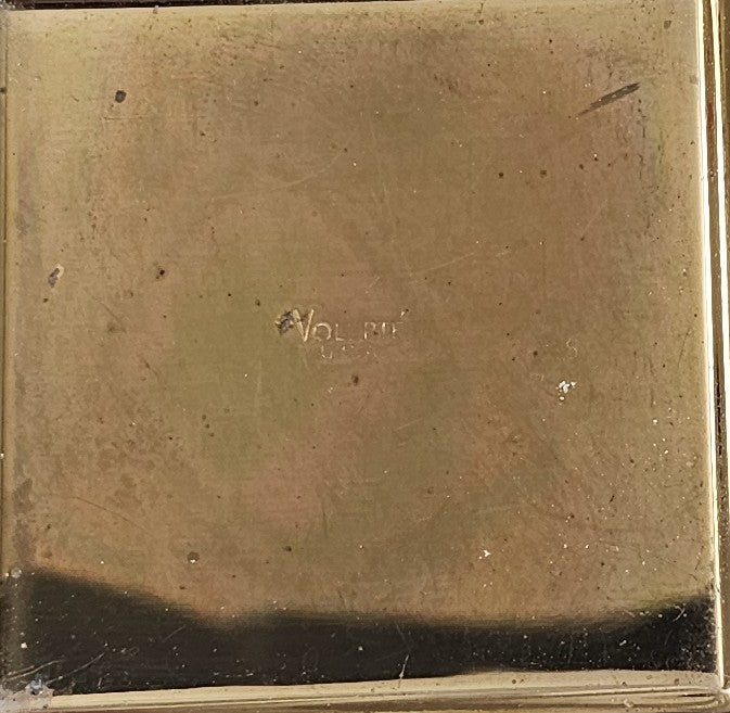 MCM Vintage Asian Animal Themed Volupte Makeup Powder Compact