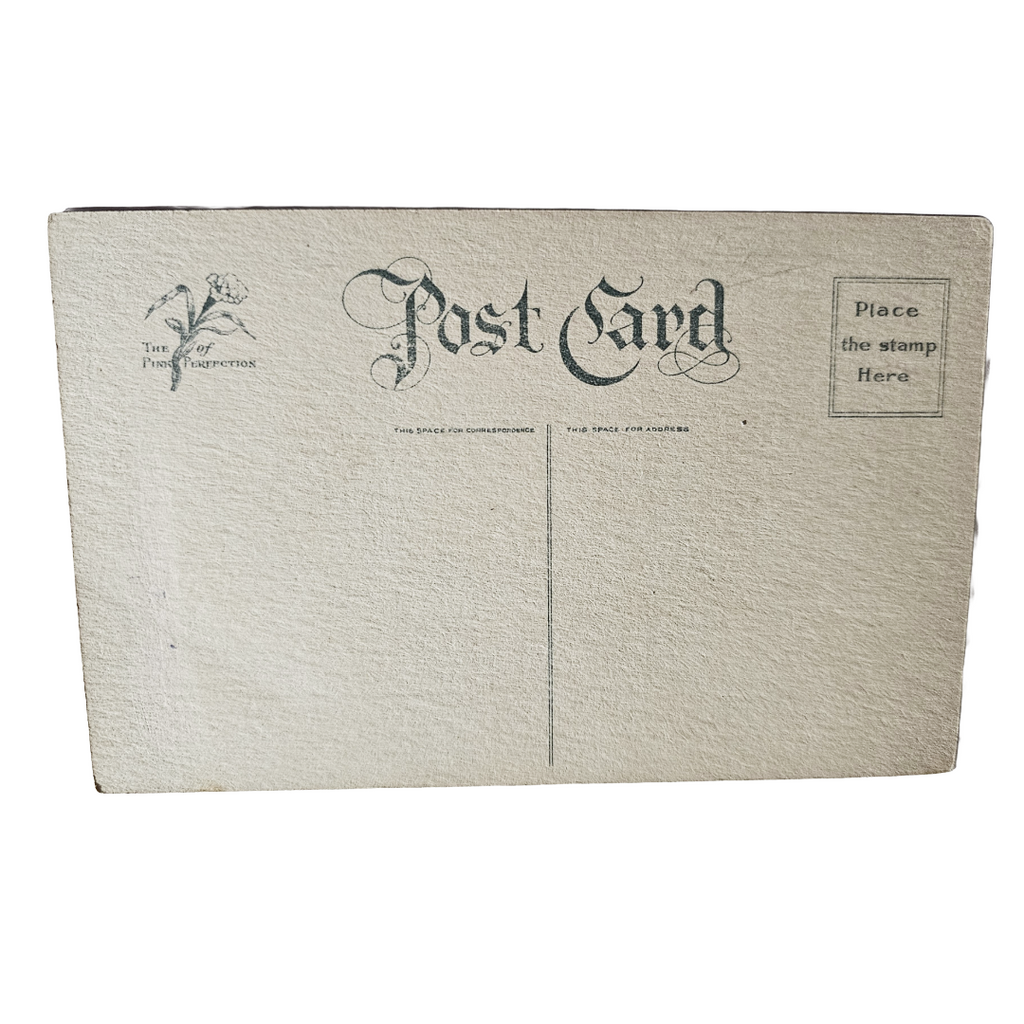 Valentine Postcard EB Kemble Little Couple on Chair Romantic