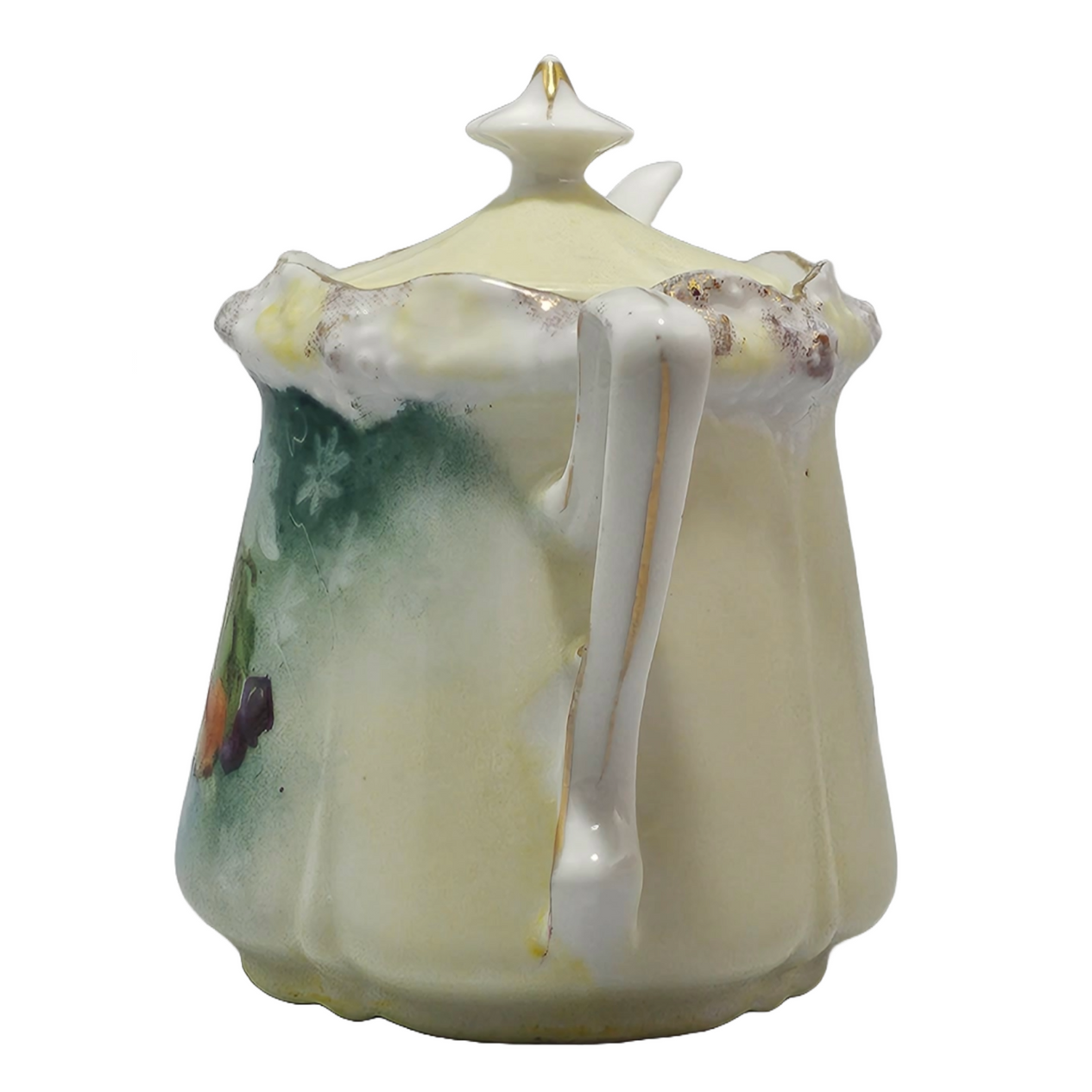RS Prussia Mold 525 Fruit Decor Mustard Pot