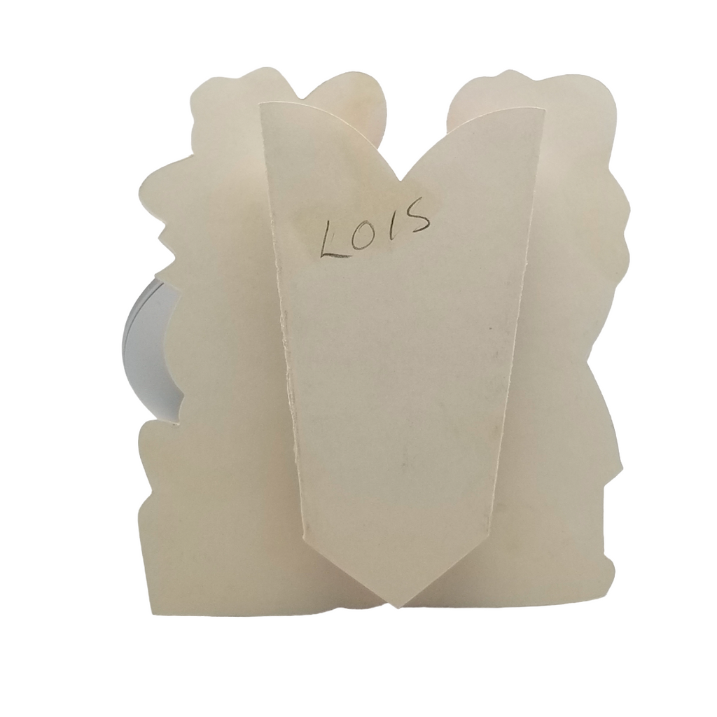 Vintage Valentine Die Cut Cowboy & Cowgirl "I'd Like to Rope You"