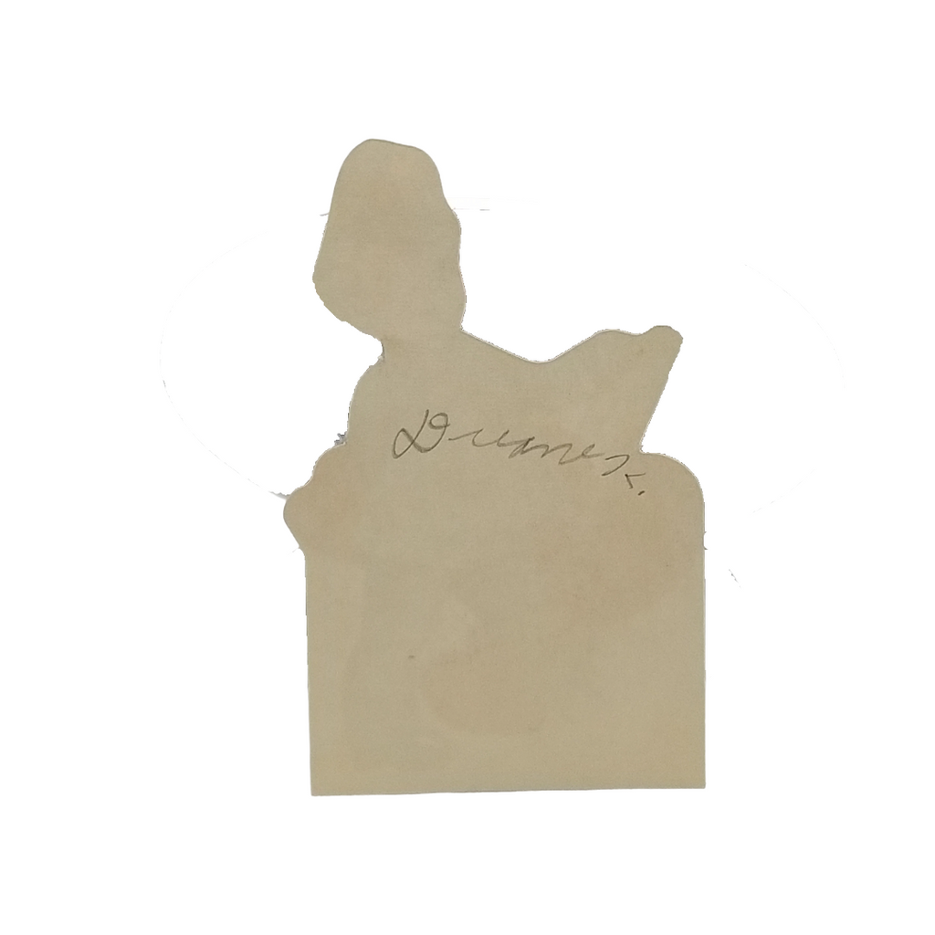 Die Cut Valentine Card Police Officer boy with Baton