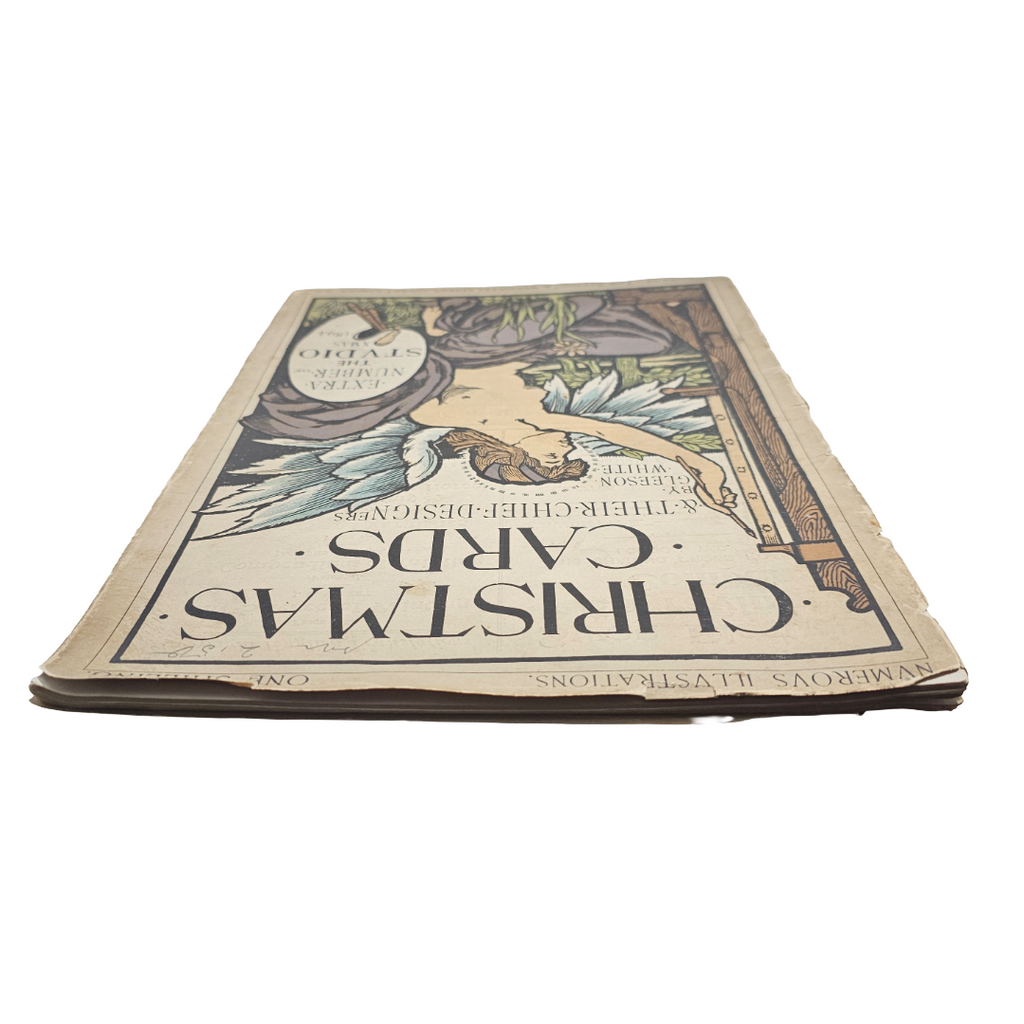 Art Nouveau Mag Christmas Cards & Their Designers Gleeson White 1894 Studio