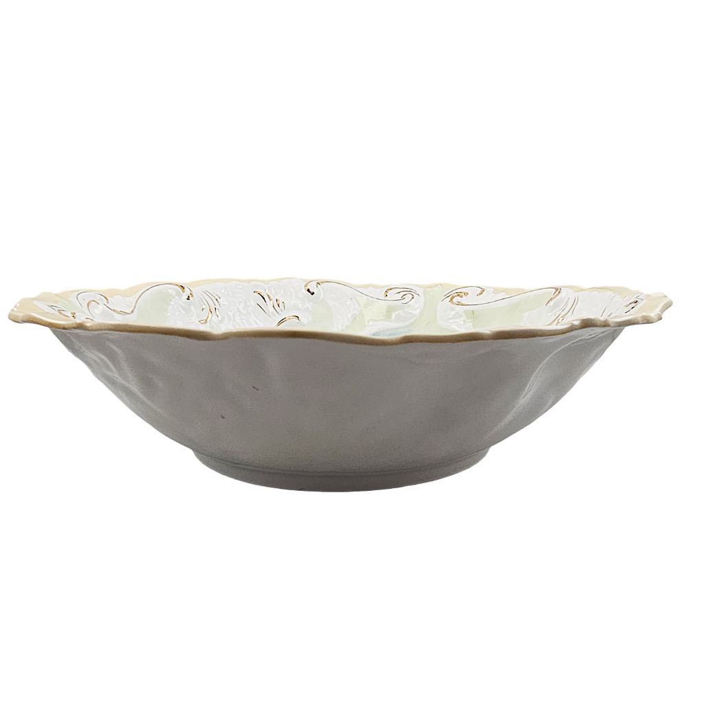 RS Prussia Porcelain Antique Bowl Mold 1 Pink Rose Decor