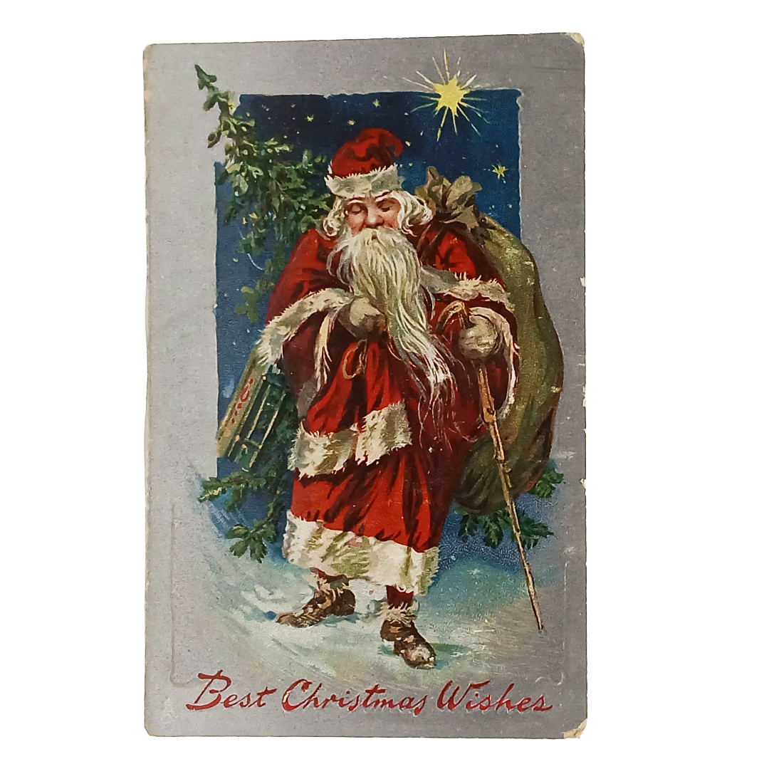Christmas Postcard Santa Claus Series 136 Tuck Publishing