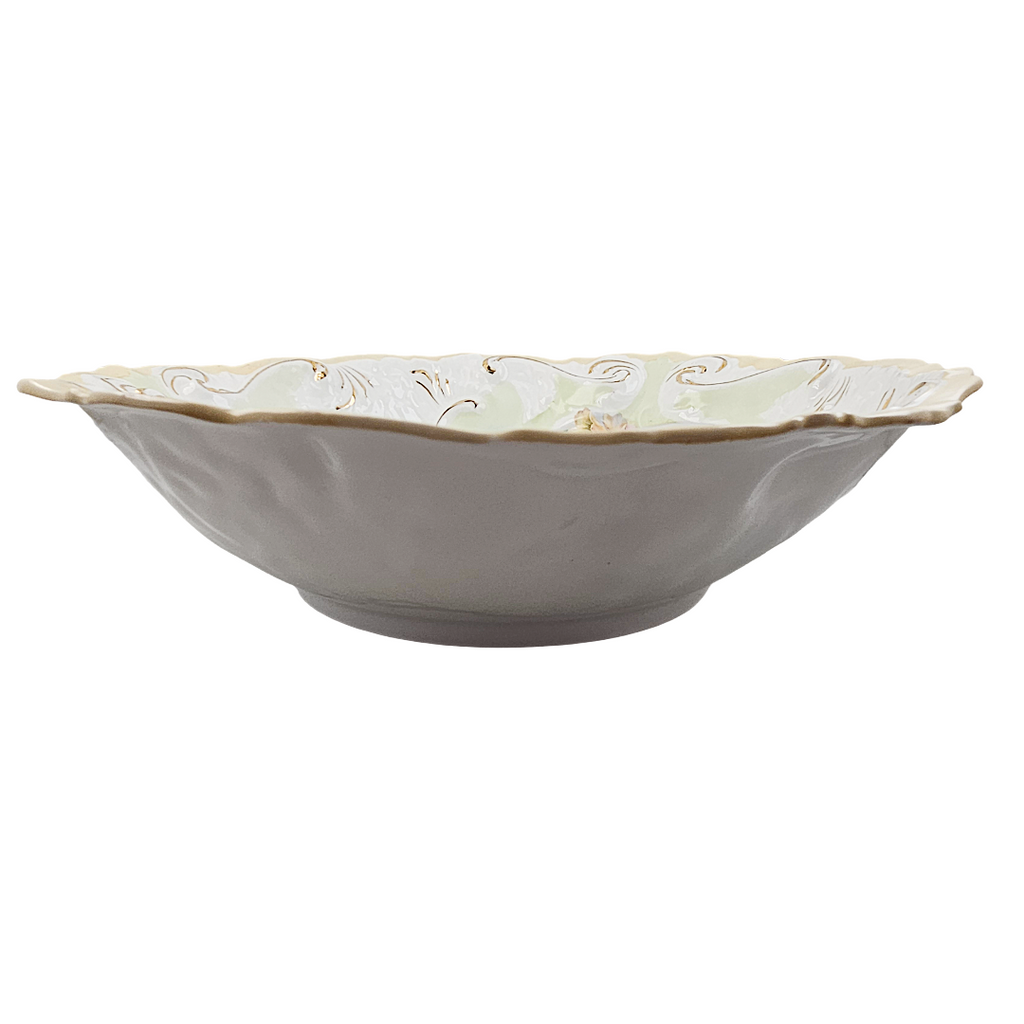 RS Prussia Porcelain Antique Bowl Mold 1 Pink Rose Decor