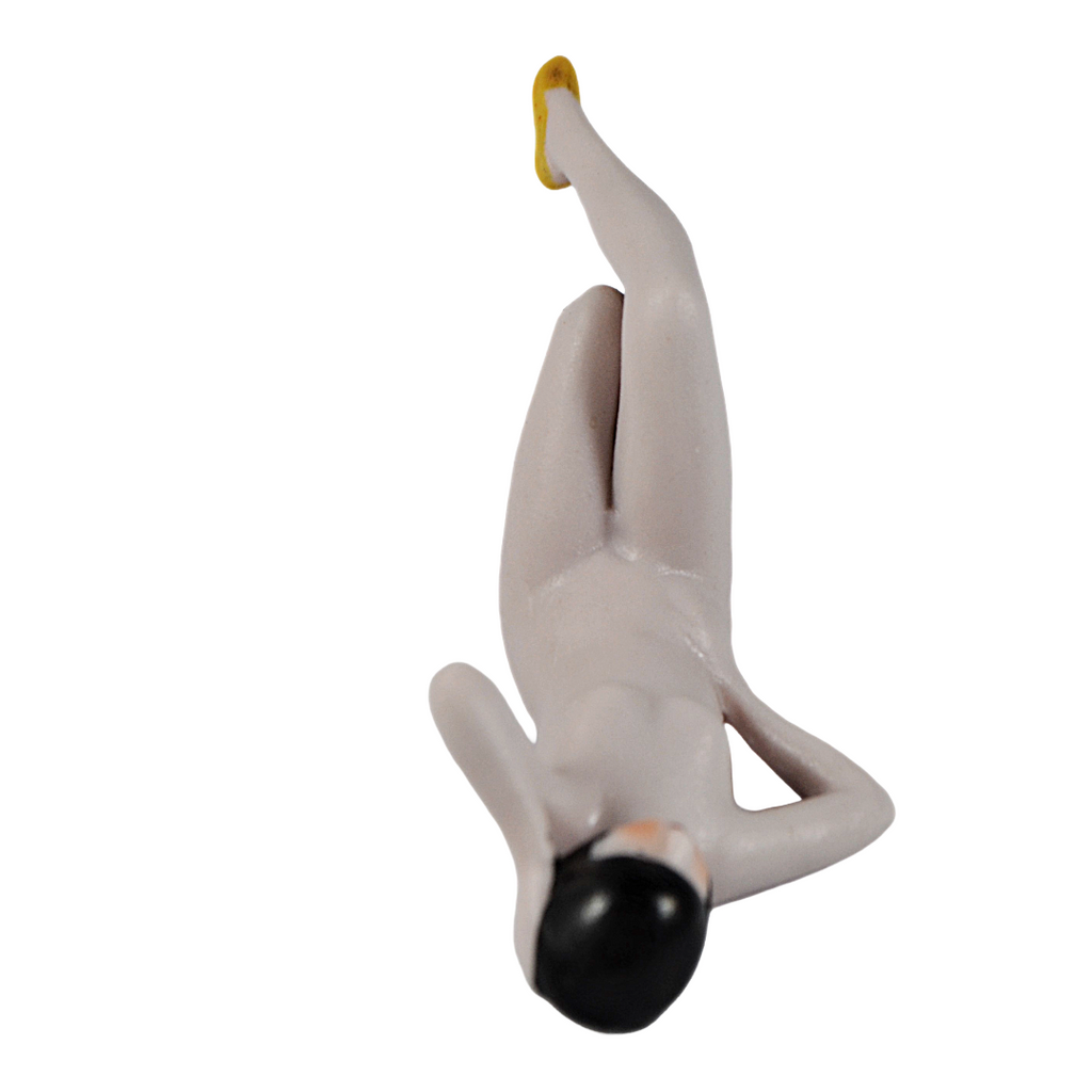 German Porcelain Bisque Art Deco Bathing Beauty Figurine Doll