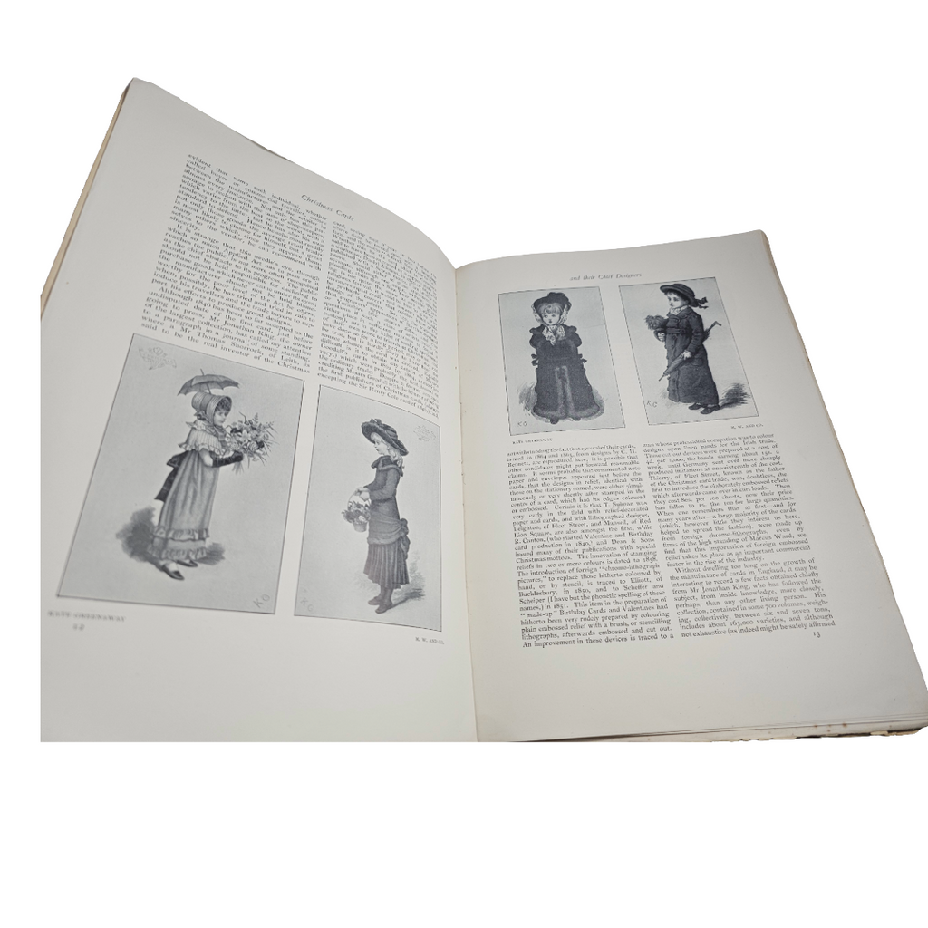 Art Nouveau Mag Christmas Cards & Their Designers Gleeson White 1894 Studio