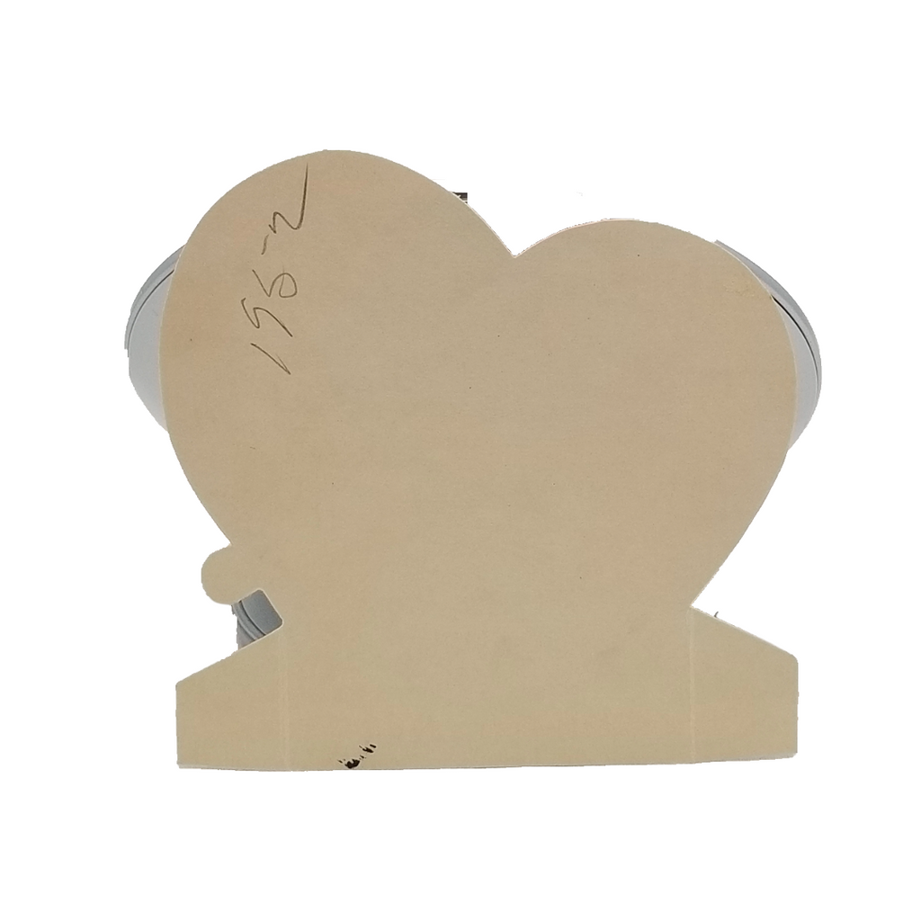 Vintage Valentine Die Cut Card Anthropomorphic Puppy Dog Fishing
