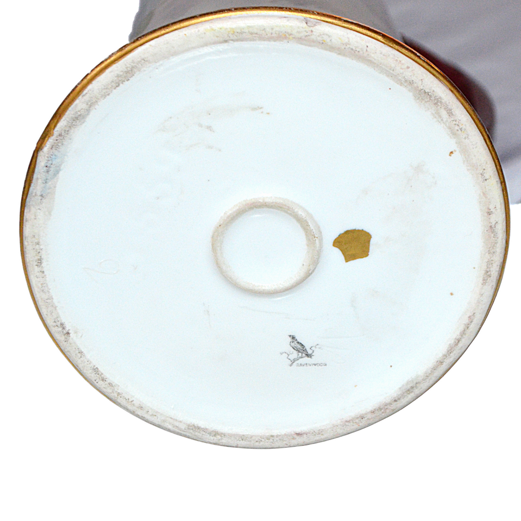 Ravenwood Porcelain Hand Painted Tankard Pitcher French Mold