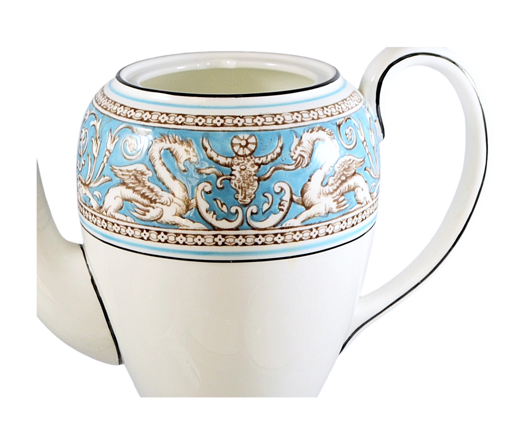 Wedgwood Florentine Turquoise Tea Coffee Service Pattern 2714