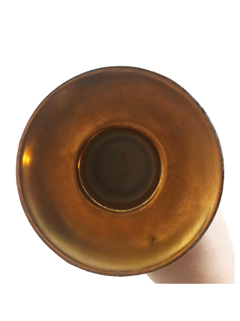 Limoges Porcelain Candle Holders Hand Painted Violets Artist Signed Perl