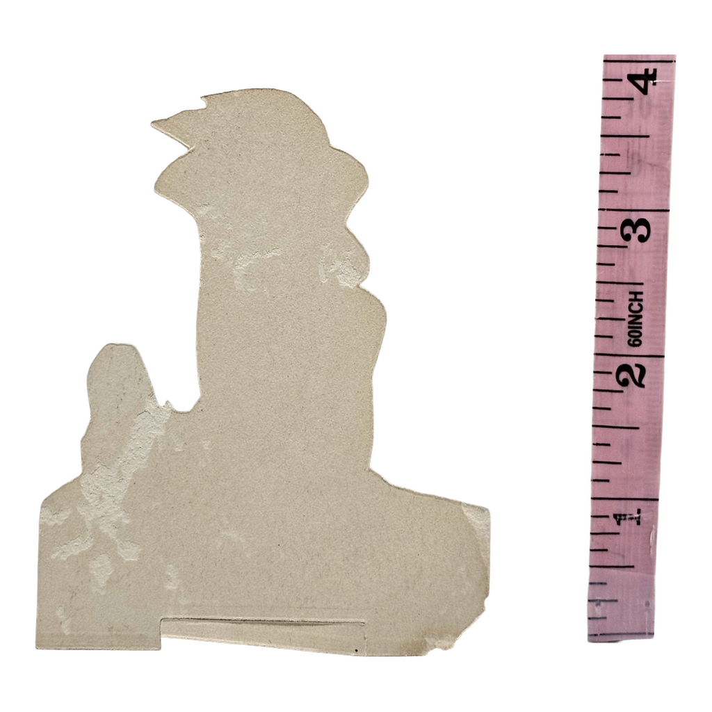 Five (5) Vintage Dennison Halloween Place Cards: Deco Girl in Corn, Black Cat