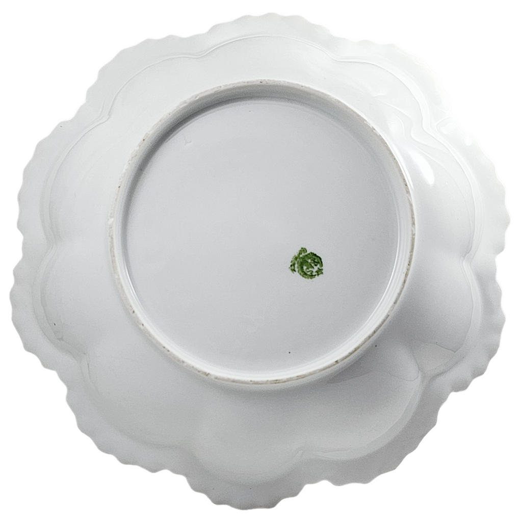 RS Prussia German Porcelain Bowl Surreal Pattern Satin Finish Mold 254