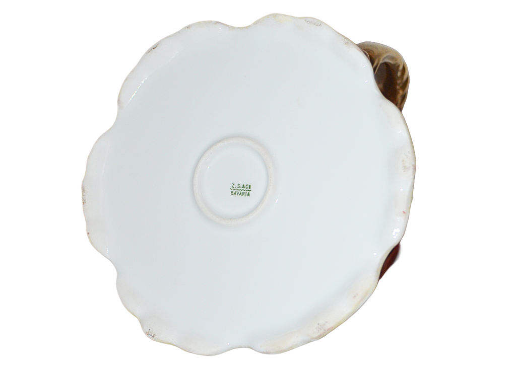 Bavaria Porcelain 7pc Painted Poppies Lemonade Water Set