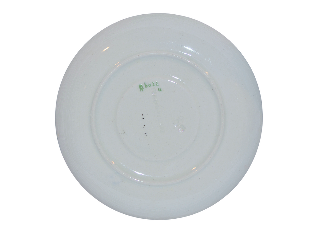 Wedgwood Demitasse 10 PC Cup Saucer Set HP Enamel Birds w/ Flowers