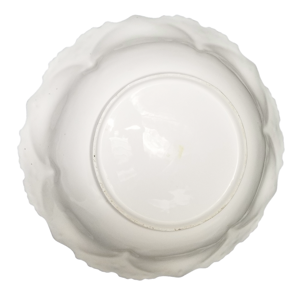 RS Prussia Diana the Huntress w/ Medallions Point & Clover Bowl