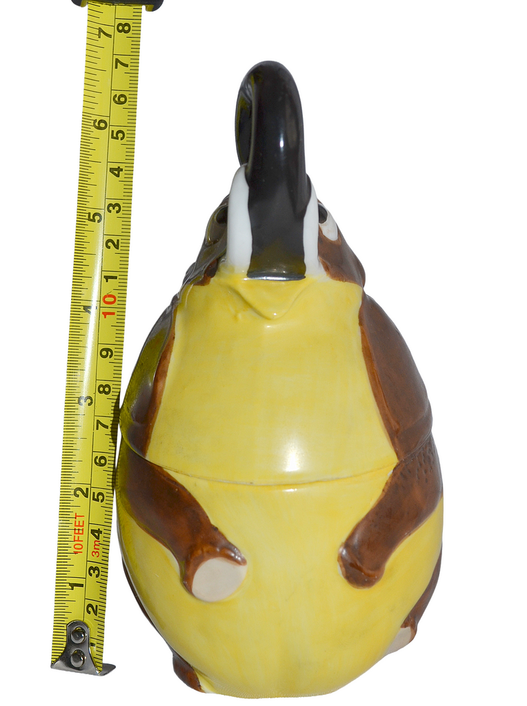 Schafer Vater Attributed German Porcelain Figural Art Deco Elephant Jar