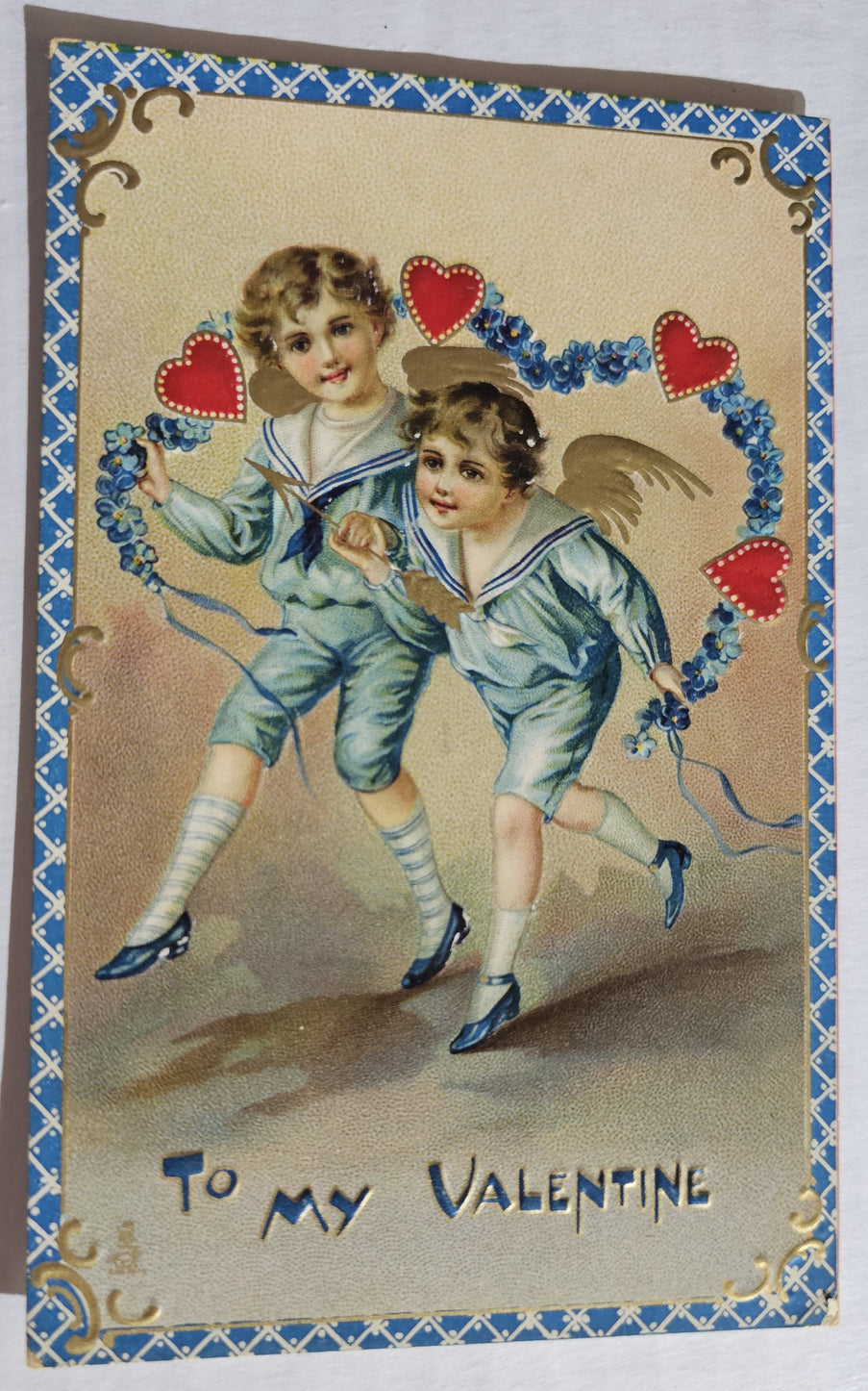 Vintage Valentine Postcard, Series 17 Raphael Tuck Pub, Antique