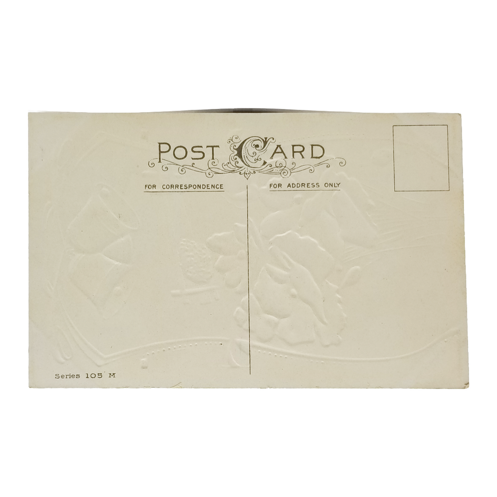 Easter Postcard Field of Poppies Series 107 M