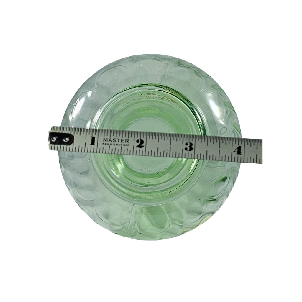 Vintage Hazel Atlas Green Glass Decanter | Depression Glass Bottle