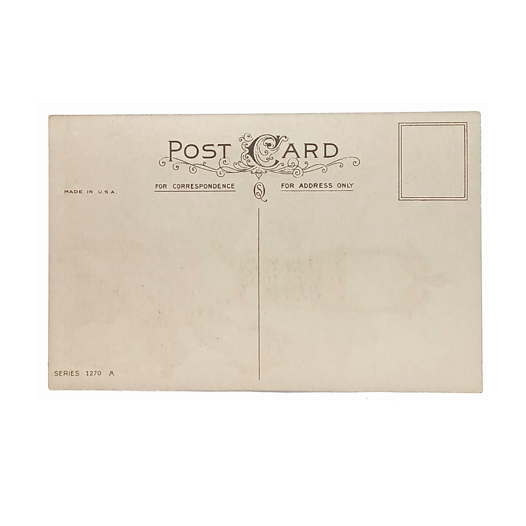 New Year Postcard Cherub Conducting Children's Musical Number Series 1270