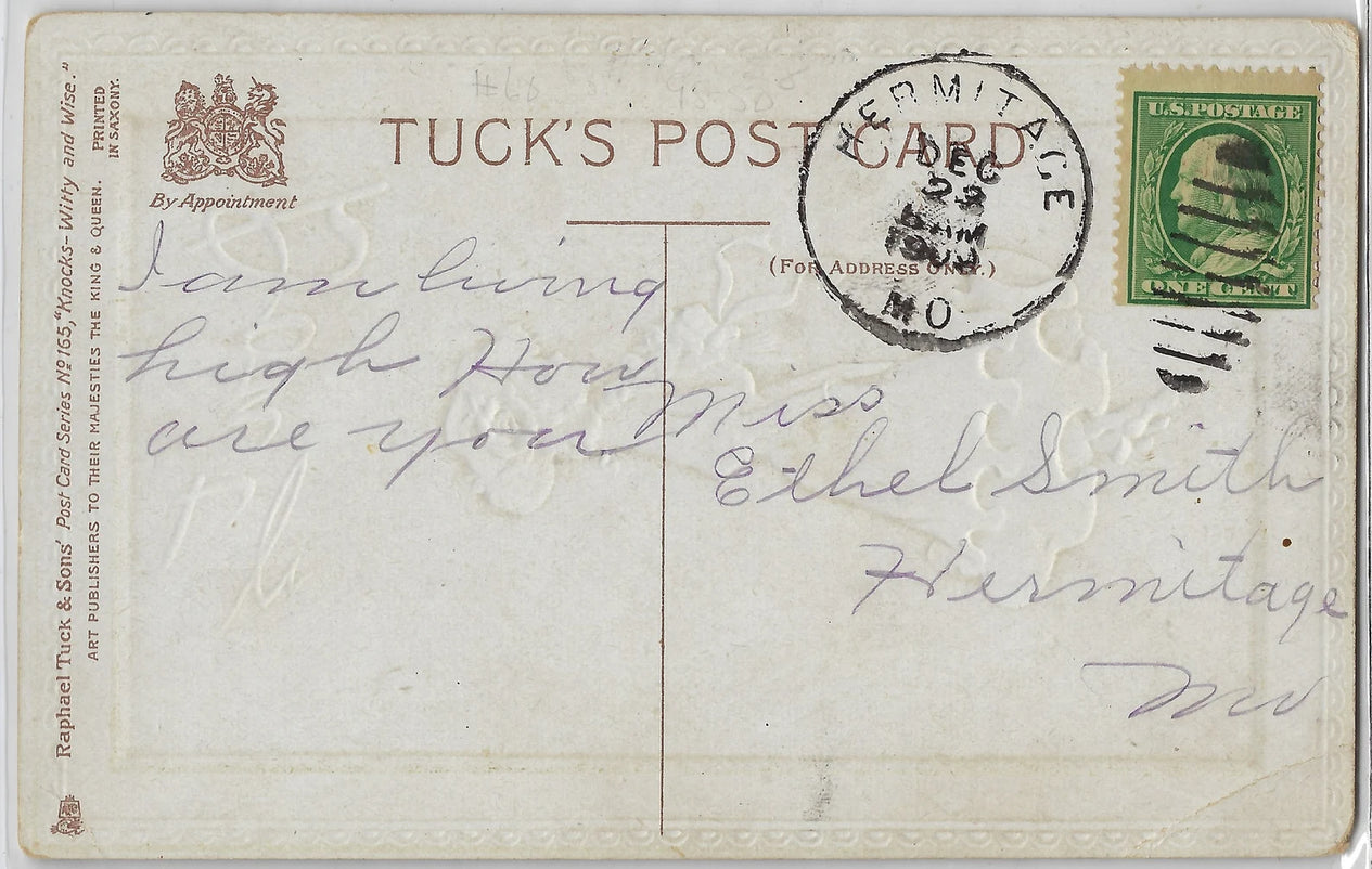 Artist Postcard Clair Dwig Dwiggins Don