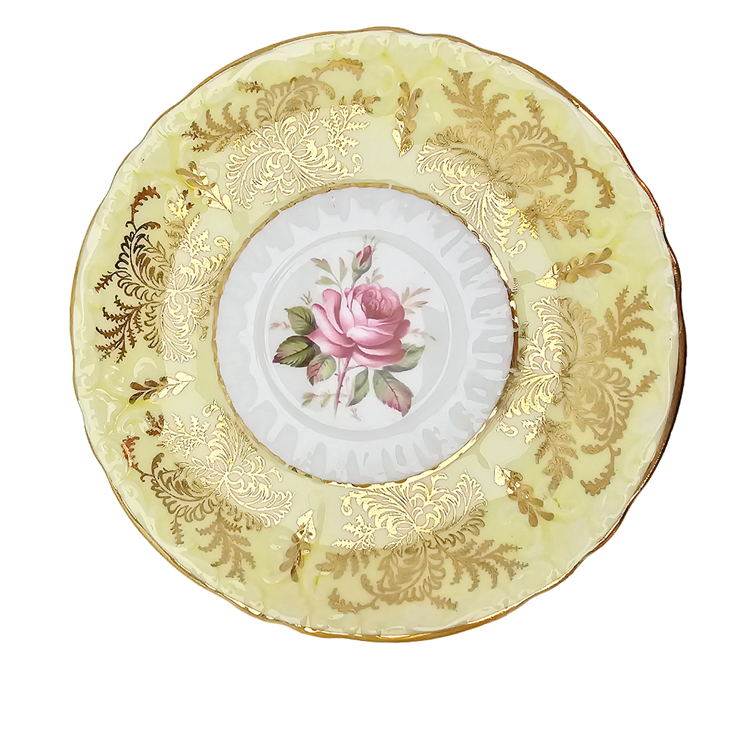 Vintage Paragon Porcelain Cup & Saucer | English Bone China Rose Teacup Set