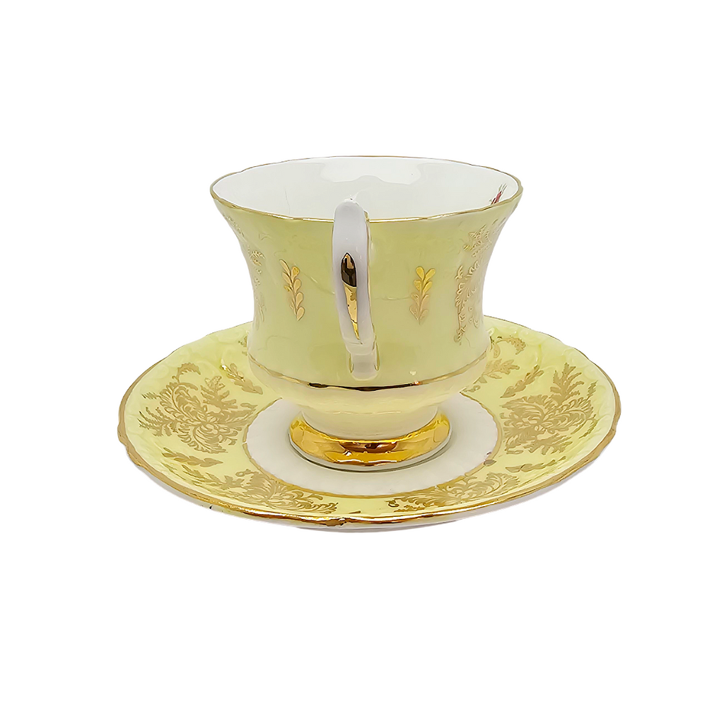 Vintage Paragon Porcelain Cup & Saucer | English Bone China Rose Teacup Set
