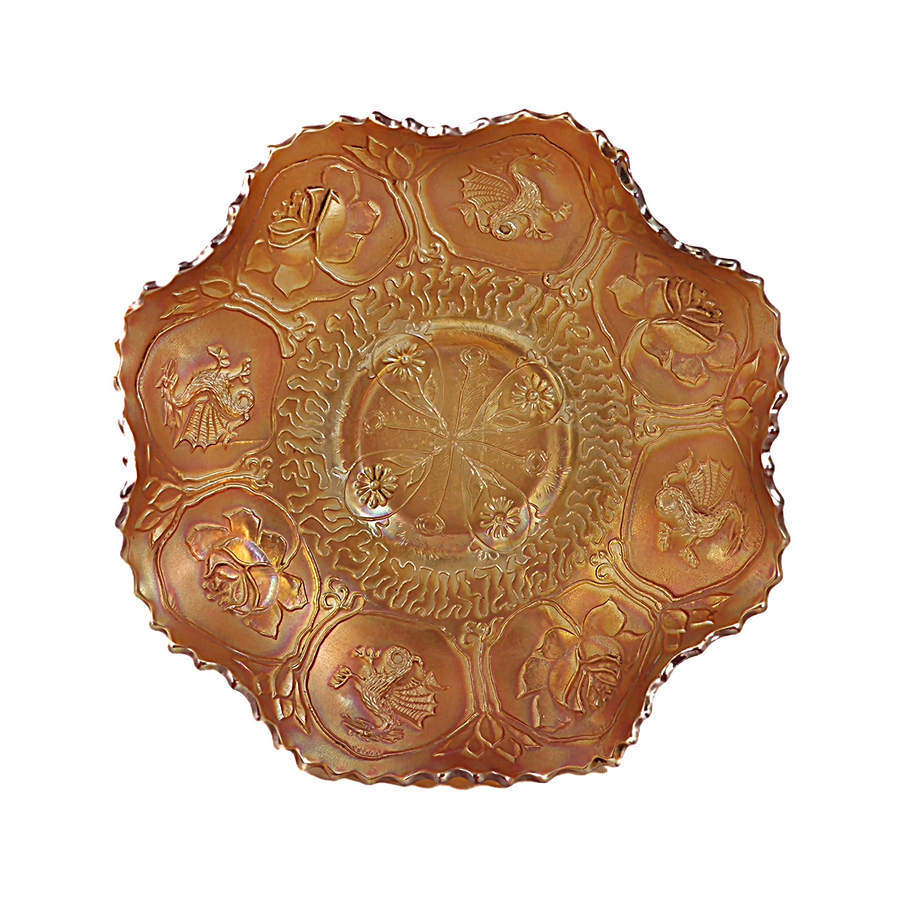 Fenton online Dragon and Lotus Dish