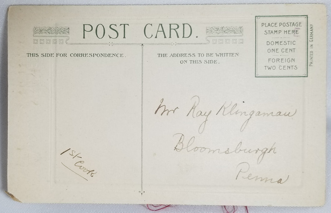 John Winsch New Year Booklet Style Postcard