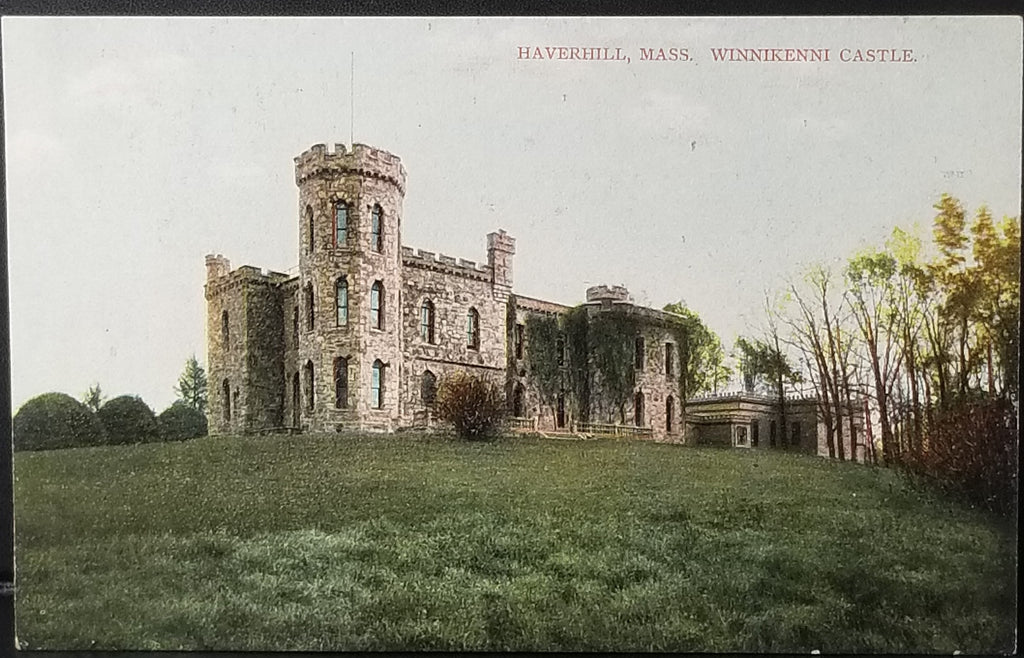 Winnekenni Castle Haverhill Massachusetts Postcard MA Scenic Views 1900s Post Card