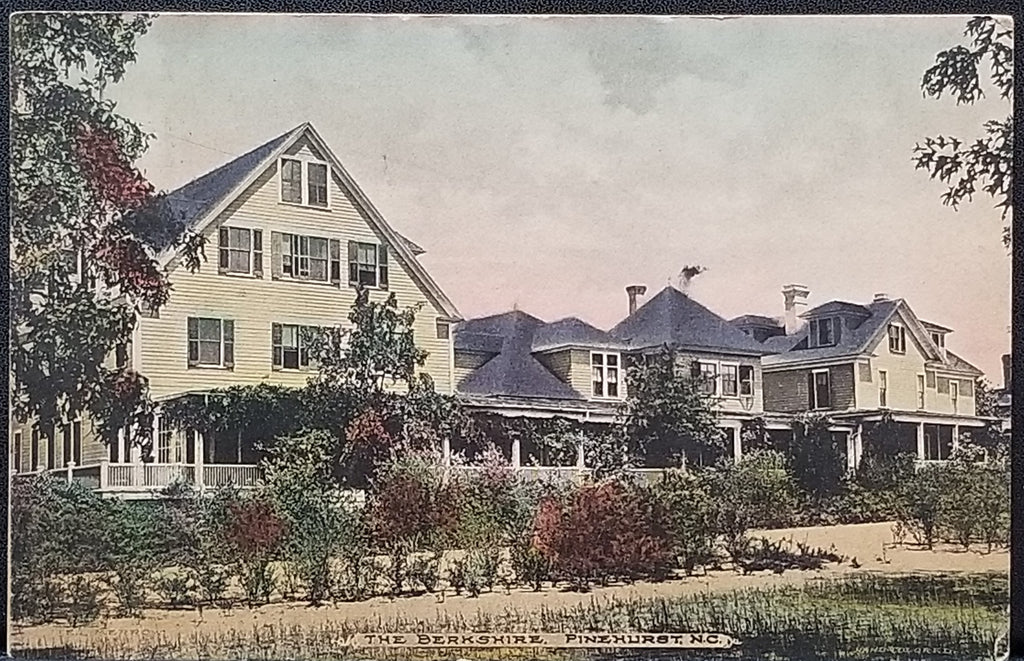 The Berkshire Pinehurst NC Postcard 1912