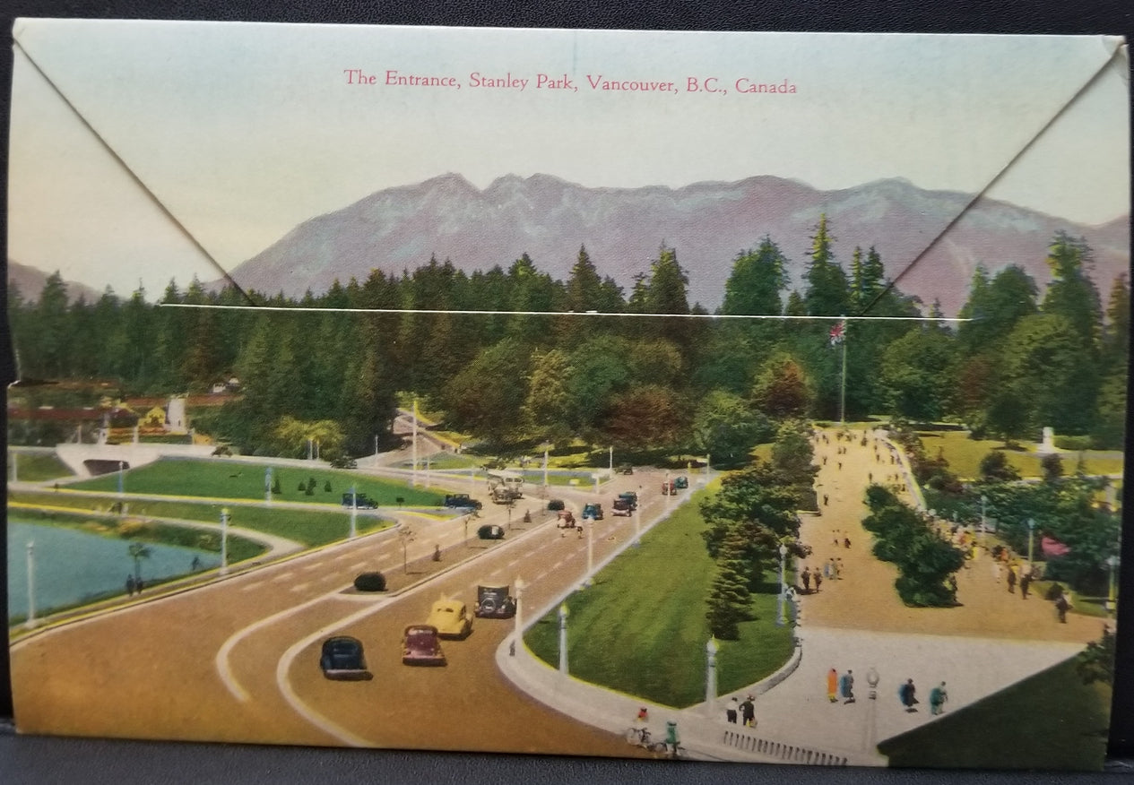 Vancouver The Pacific Gateway of Canada Travel Souvenir Postcard Booklet