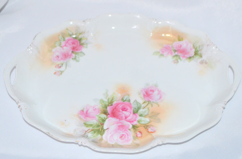 RS Prussia Rose Dresser Tray Mold 151