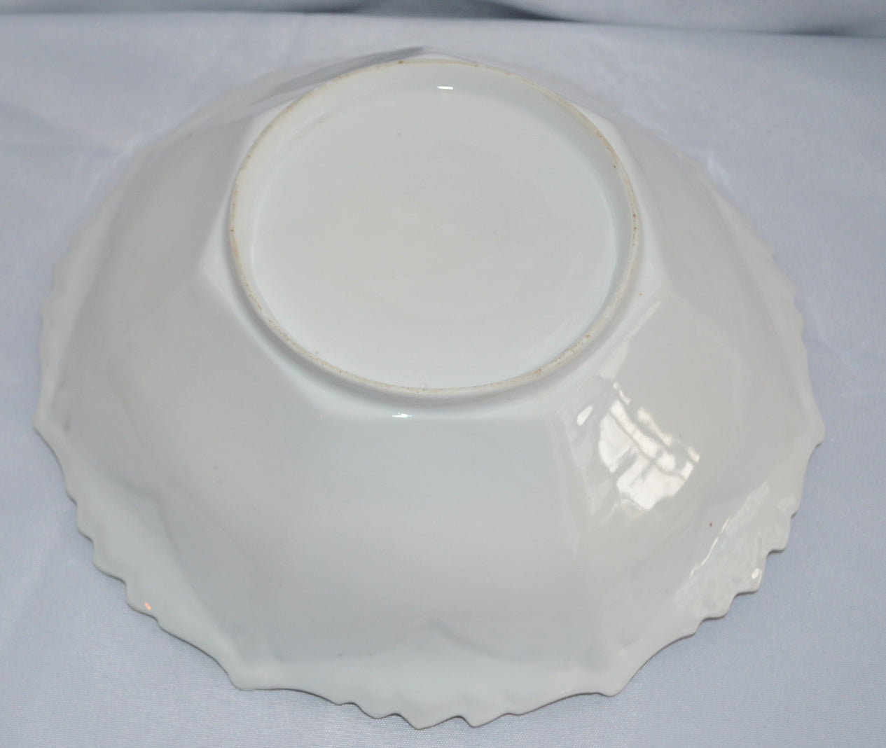 RS Prussia Porcelain Bowl Mold 94 Poinsettia Floral Decor