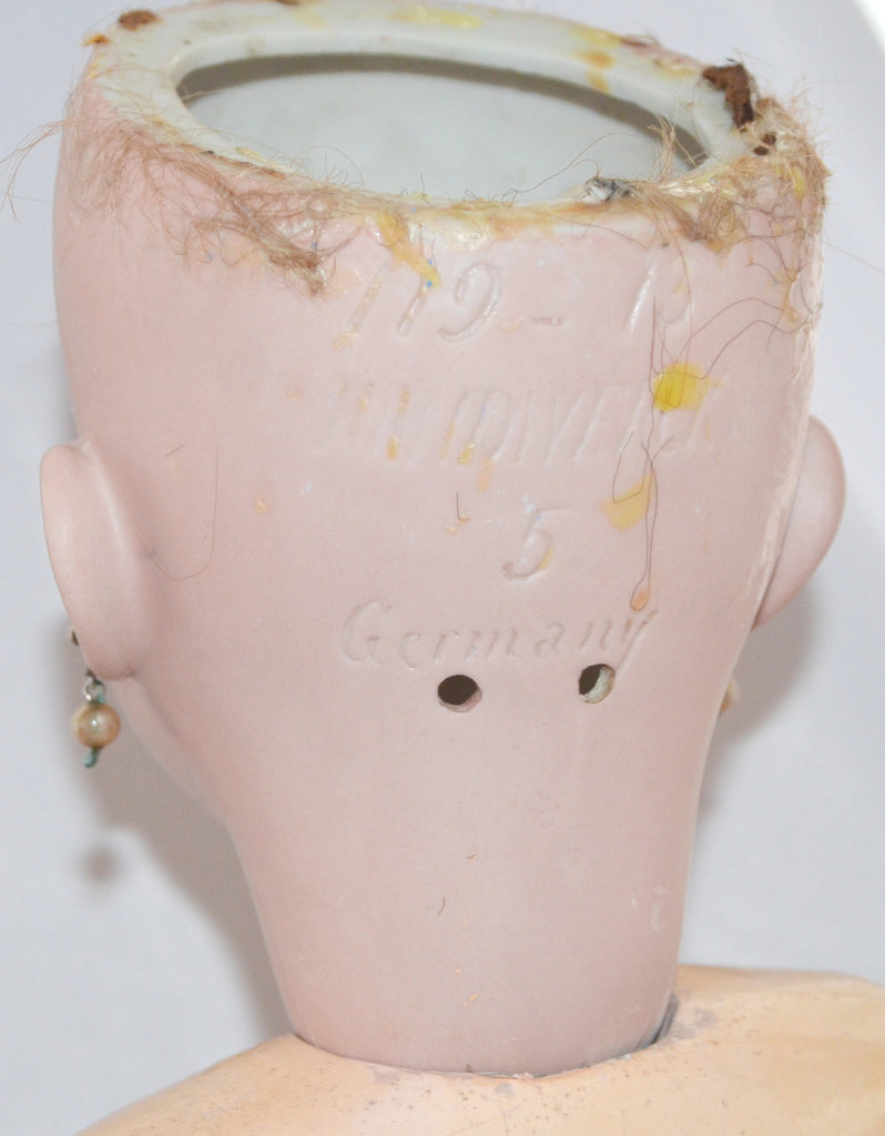 Handwerck 28" Doll 119 Bisque Head w/ Stamped Composition Body