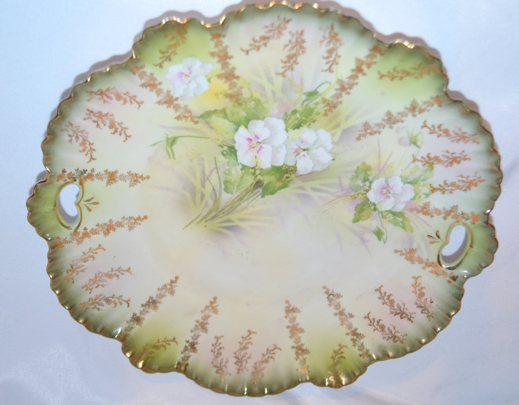 RS Prussia Cake Plate