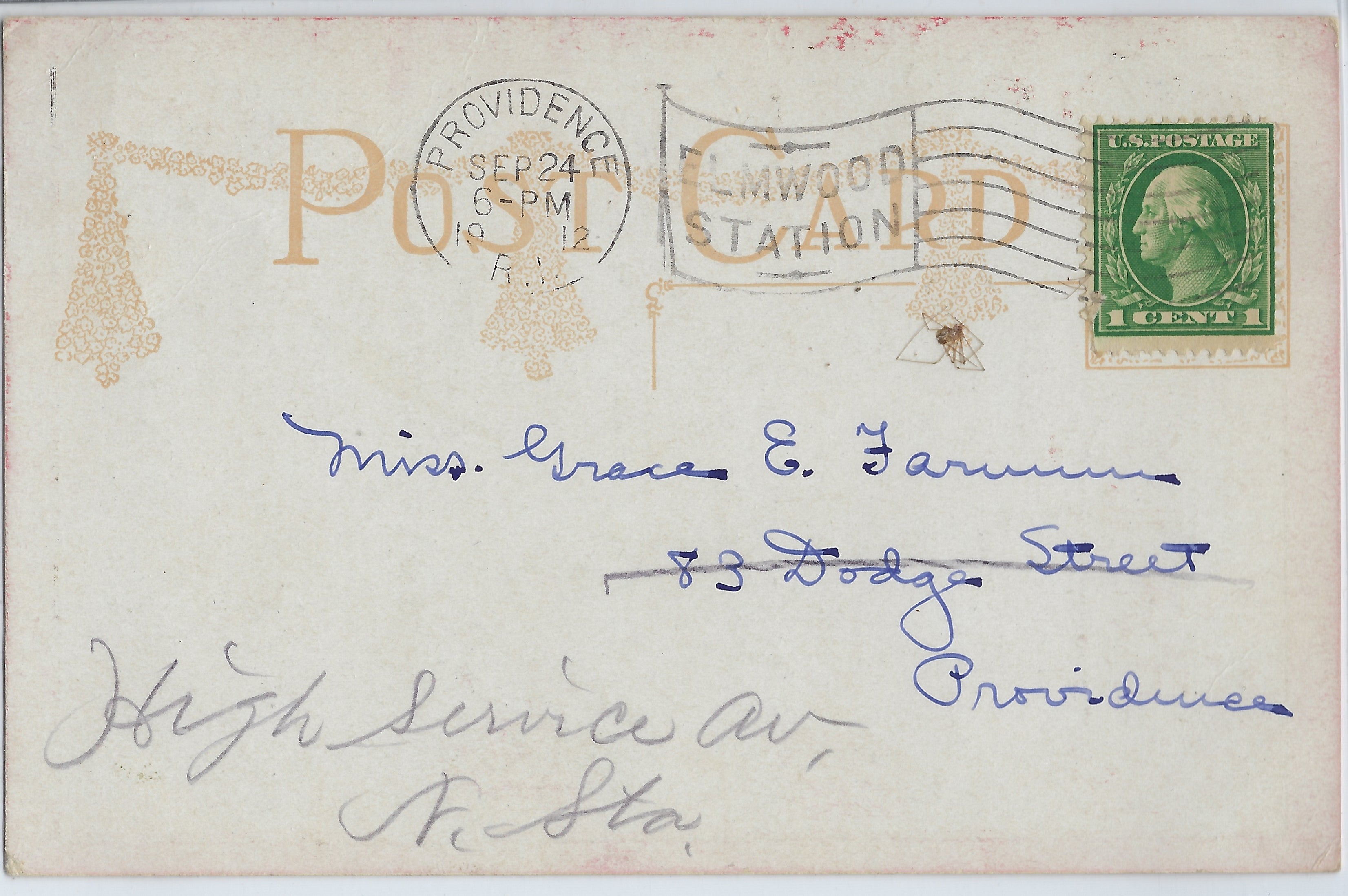 Patriotic Postcard Rally Day Sunday School Invitation - ChristiesCurios