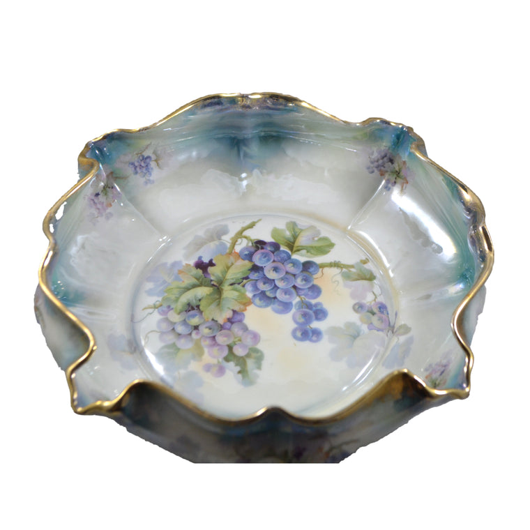 grape luster artist bowl