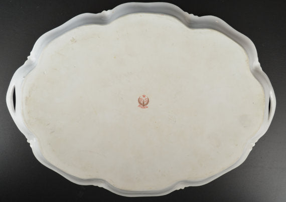 RS Prussia Rose Dresser Tray Mold 151