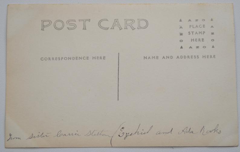 RPPC Barge Canal Port Byron NY Ontario Barge Real Photo Postcard Cayuga County Early Erie Canal Route