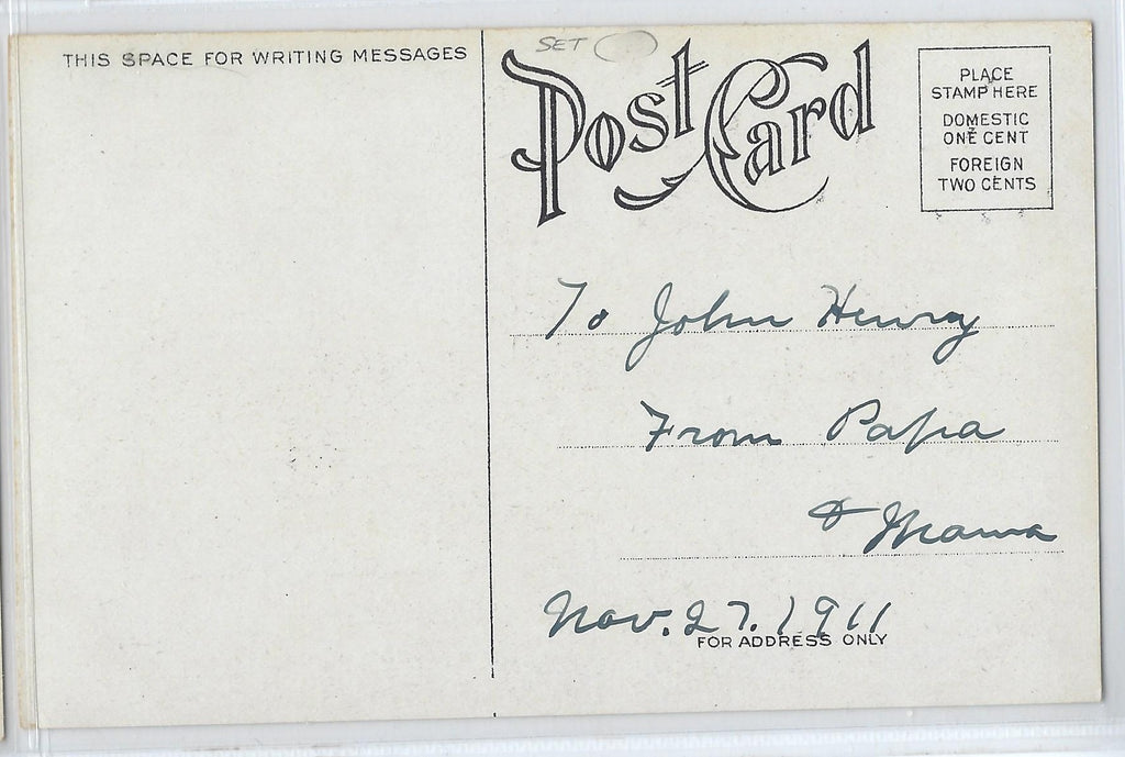 Patriotic Postcard Sheridan's Ride Series No 3 Union General Civil War Card
